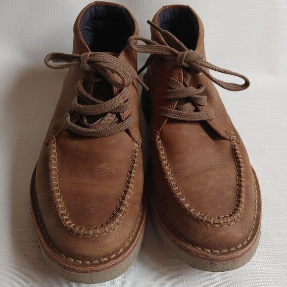 Clarks Vargo Apron Boots Men's Size 7 Dark Brown  Ankle Boot - Picture 1 of 8